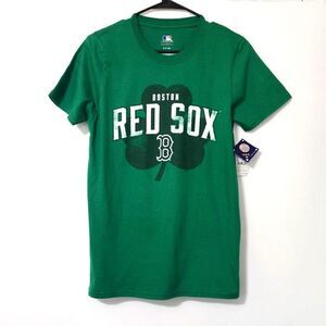 Boston Red Sox S, M, XL - Men's Kelly Green Cotton T- Shirt